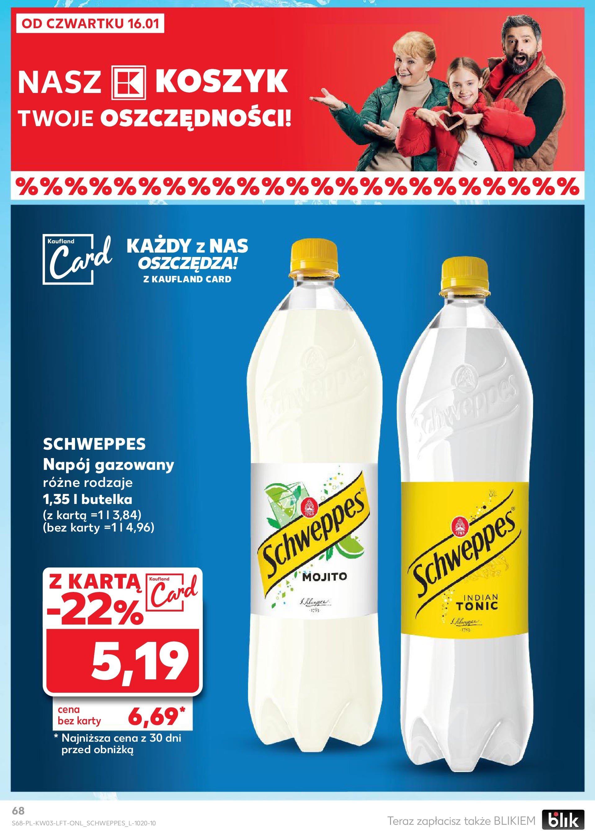 Kaufland gazetka od 16.01.2025 - od jutra PDF | Strona: 68 | Produkty: Karta