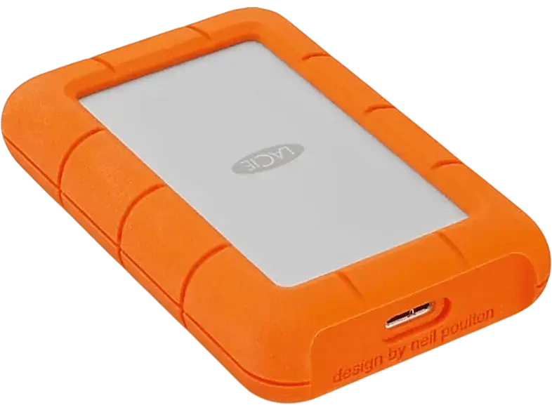 LACIE Rugged Mini 4TB, silber, USB (LAC9000633); Festplatte