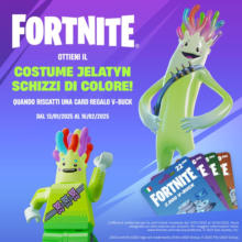 Costume jelatyn schizzi di colore!