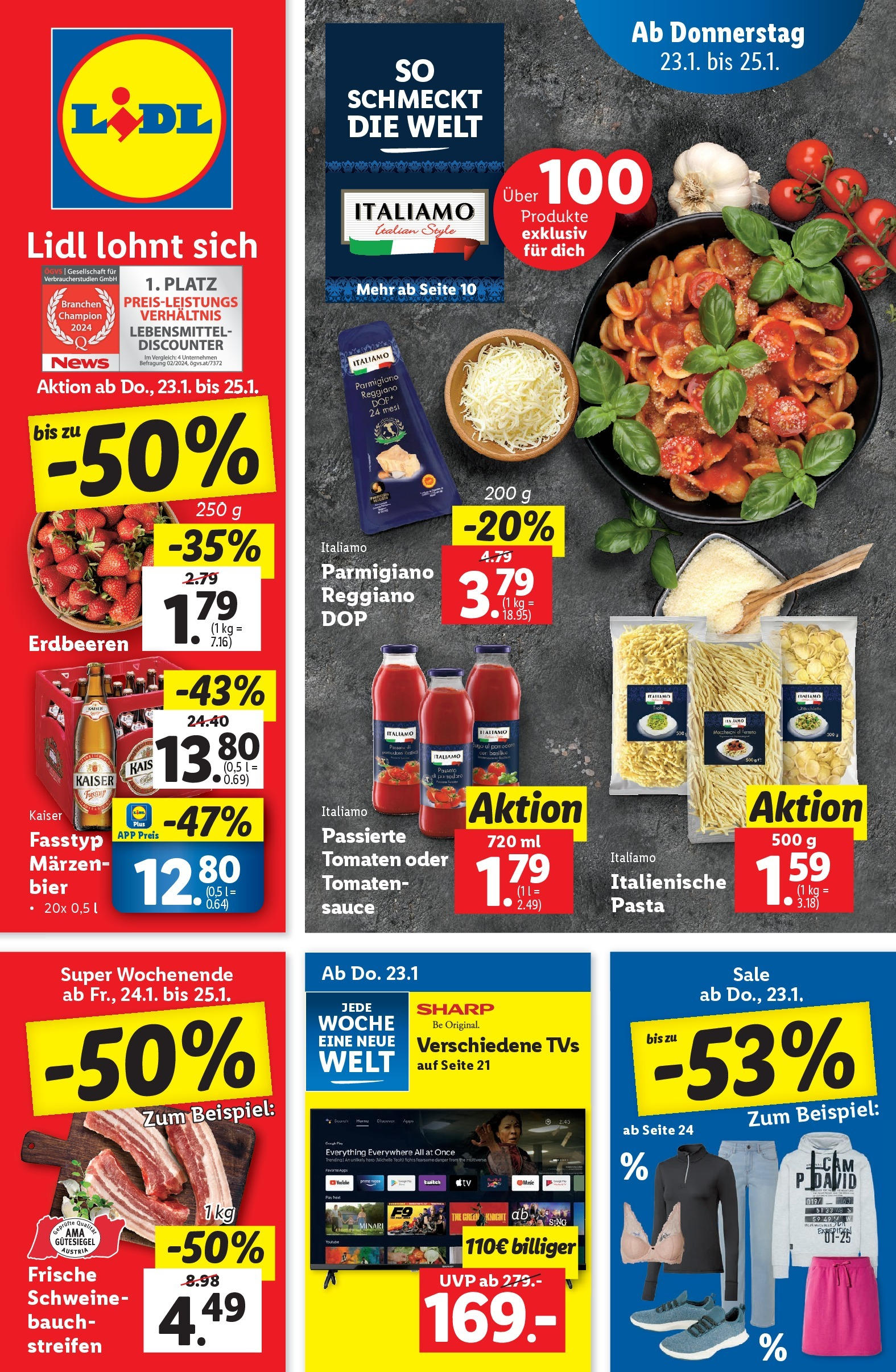  LIDL Flugblatt ab 22.01.2025 - Angebote "Wien" - Seite 1