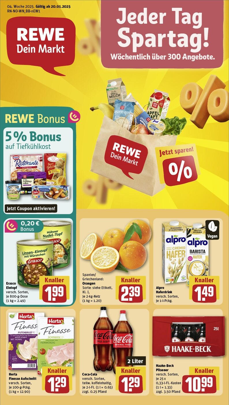 REWE Prospekt ab 20.01.2025 nächste Woche - Bremen, Vor dem Steintor 7