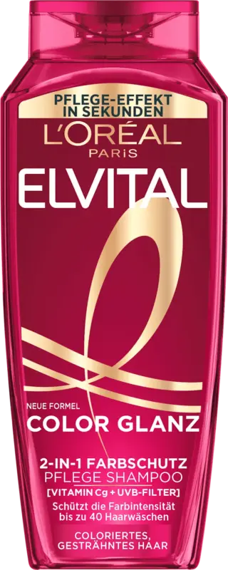 L'OR&Eacute;AL PARiS ELVITAL Shampoo & Conditioner 2in1 Color Glanz