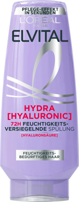 L'ORÉAL PARiS ELVITAL Conditioner Hydra Hyaluronic, feuchtigkeitsversiegelnd