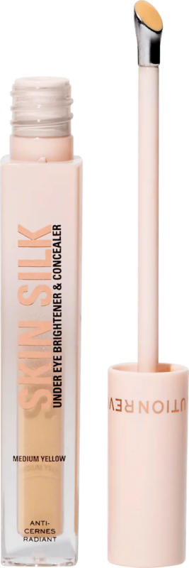 Revolution Concealer Skin Silk Under Eye Brightener Medium Yellow