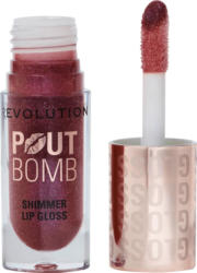 Revolution Lipgloss Pout Bomb, Shimmer Berry Lustre