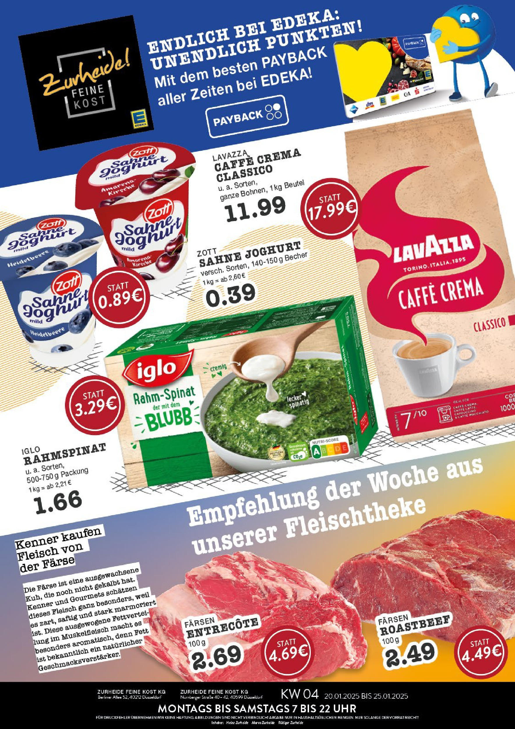 EDEKA Prospekt ab 18.01.2025 - E center: Wochenangebote Online