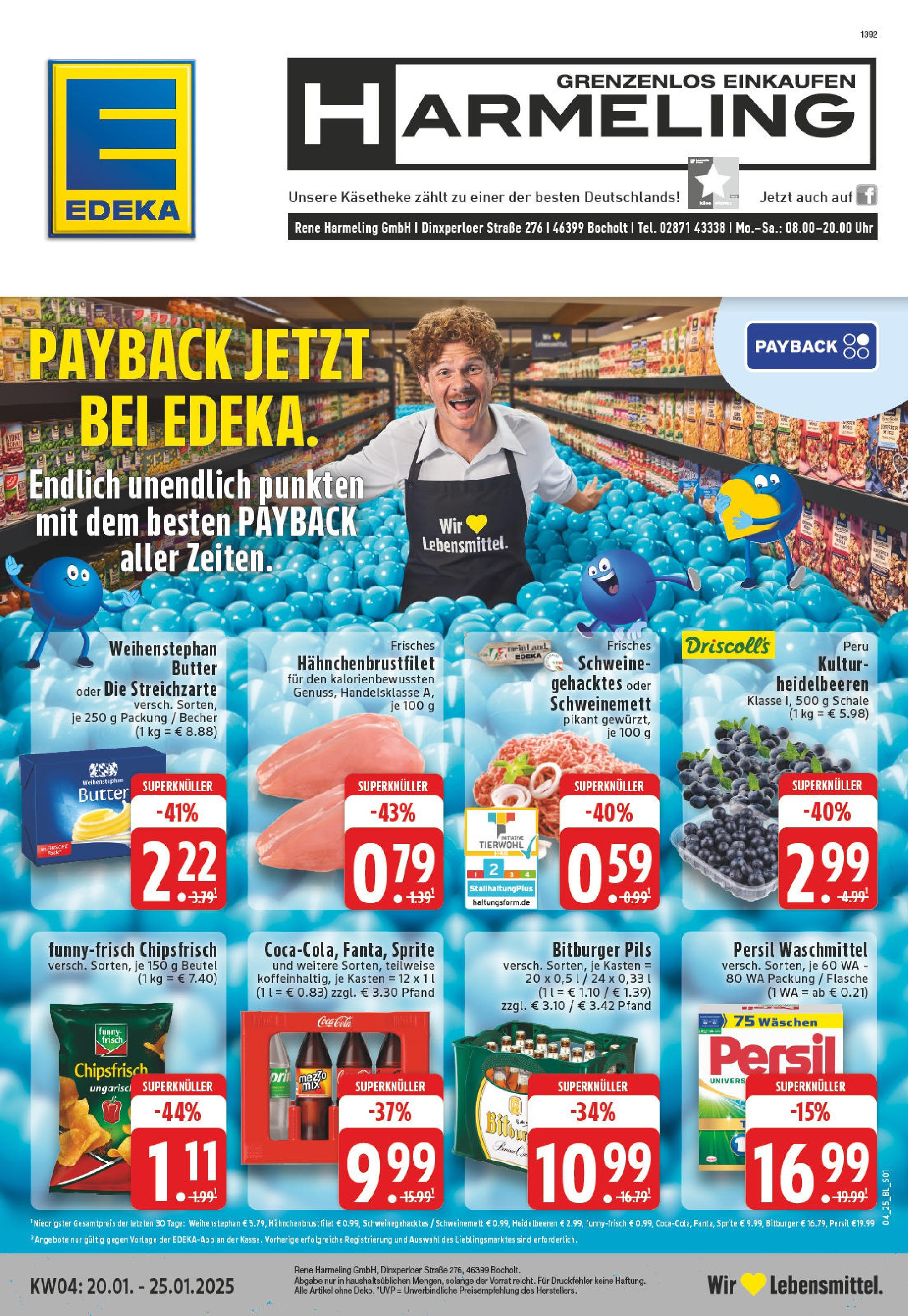 EDEKA Prospekt ab 20.01.2025 - Bocholt - Holtwick, Dinxperloer Straße 2 Online