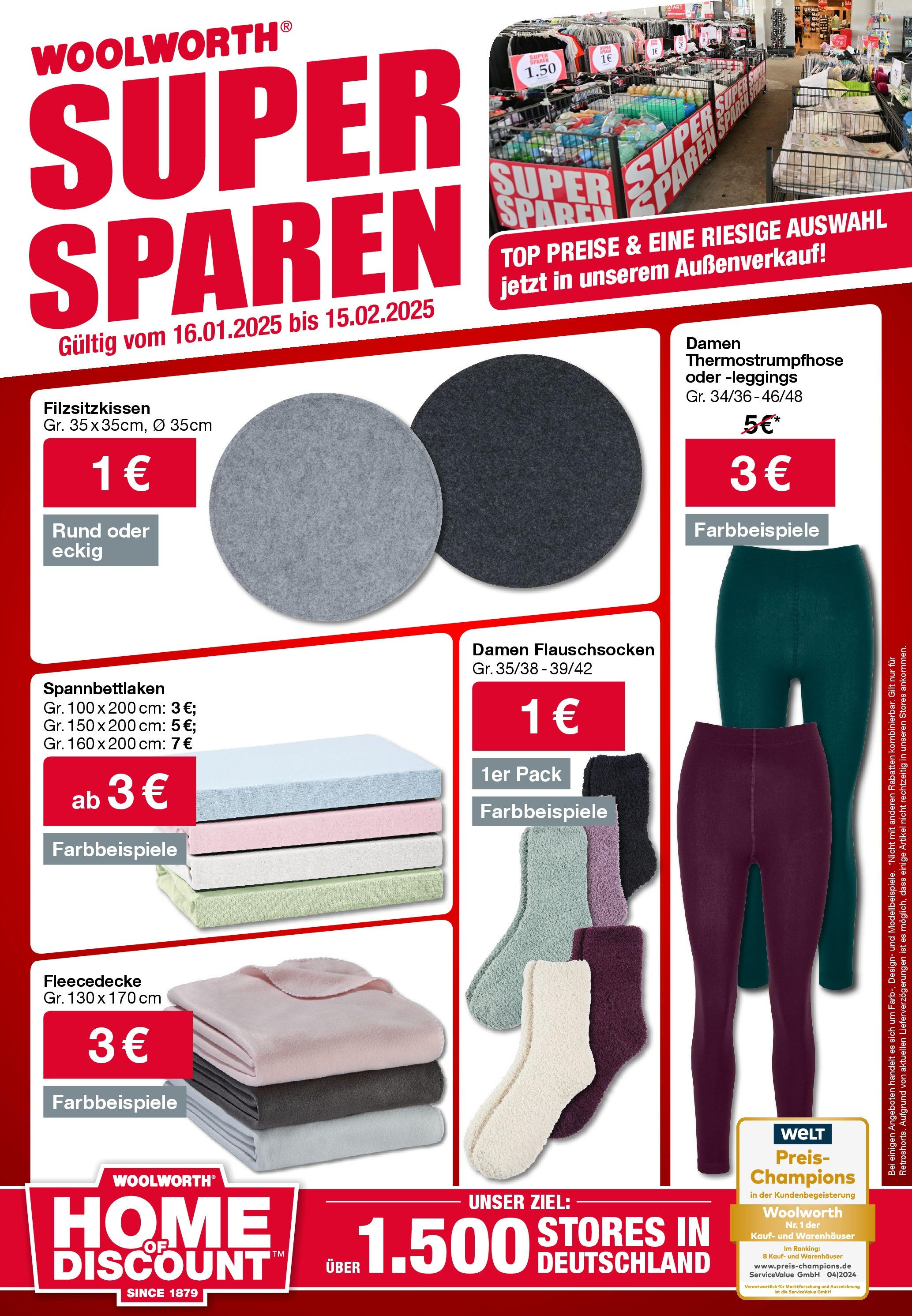 Woolworth Prospekt 	 (ab 30.01.2025) zum Blättern | Seite: 41 | Produkte: Top, Leggings