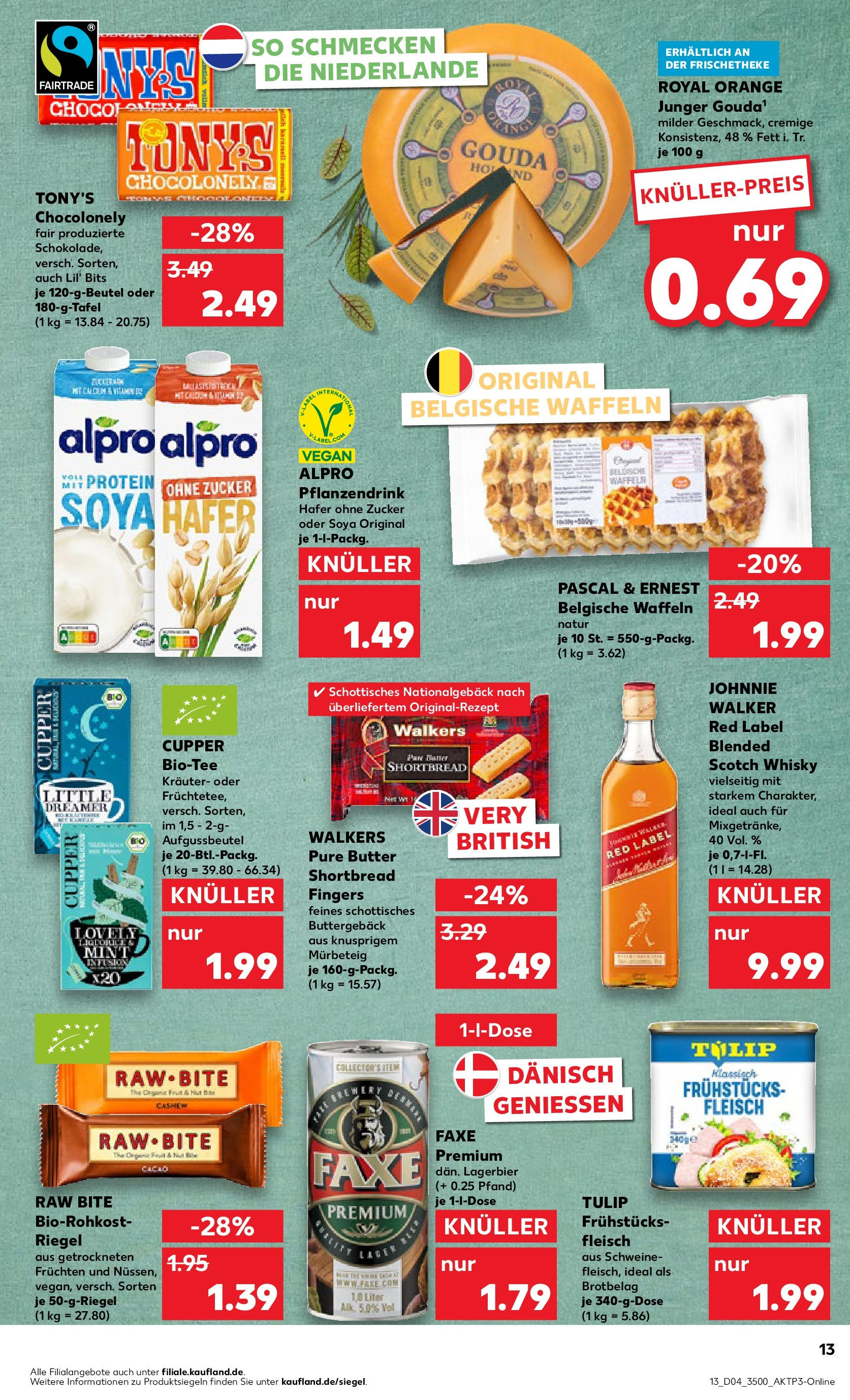 Kaufland - Sonneberg, Bettelhecker Straße 155 (ab 23.01.2025) » Angebote Online zum Blättern | Seite: 13 | Produkte: Butter, Schokolade, Gouda, Fleisch