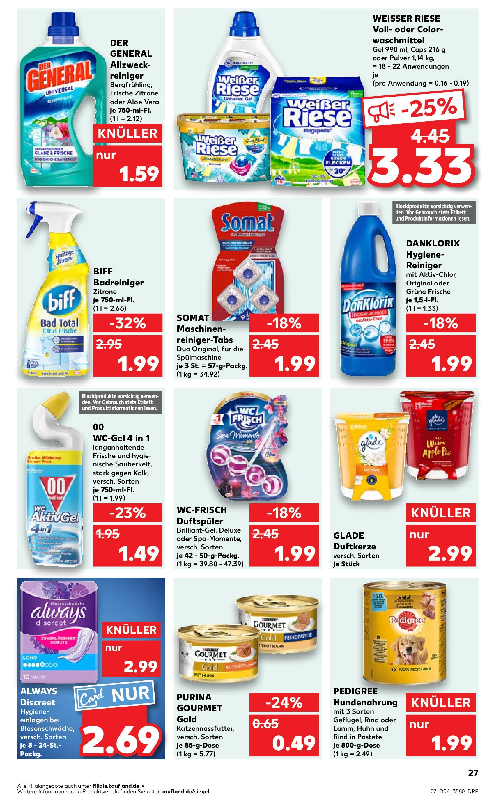 Kaufland - Berlin-Mitte, Rochstraße 7 (ab 23.01.2025) » Angebote Online zum Blättern | Seite: 27 | Produkte: Bad, Apple, Waschmittel, Zitrone