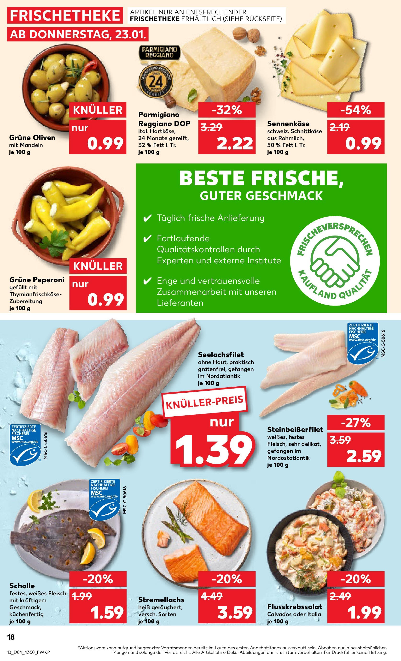 Kaufland - Berlin-Mitte, Rochstraße 7 (ab 23.01.2025) » Angebote Online zum Blättern | Seite: 18 | Produkte: Mandeln, Fleisch