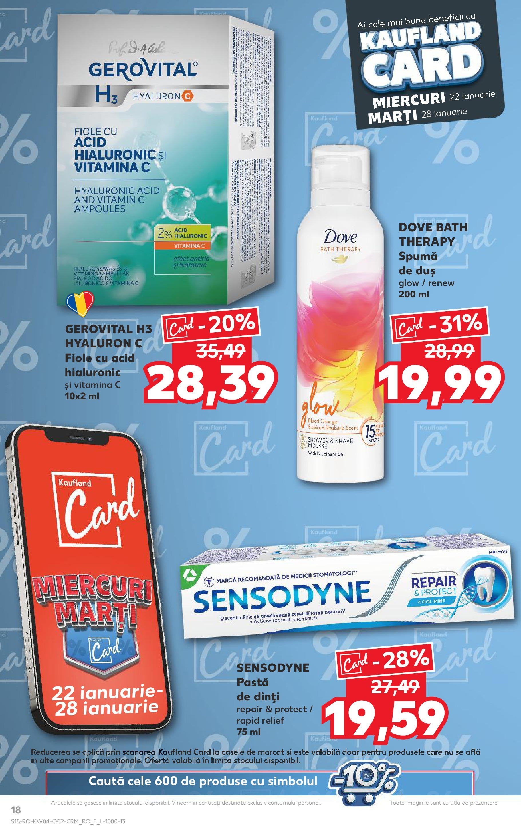 Catalog Kaufland - Bucureşti 22.01.2025 - Revista si Oferta | Pagină: 18 | Produse: Duș