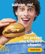 McDonald's Salvaeuro Cheeseburger - al 09.02.2025