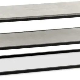 JYSK Comodă TV DOKKEDAL beton/negru