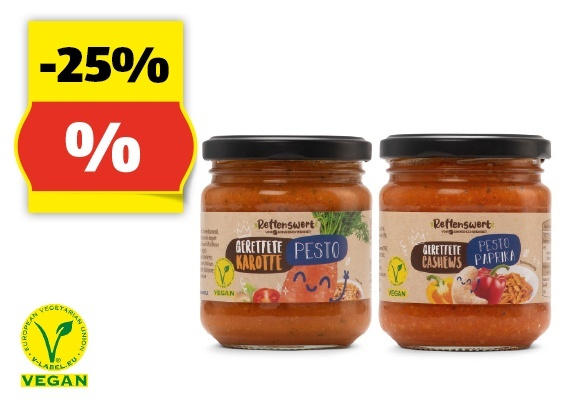 RETTENSWERT Pesto, 180 g