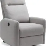 JYSK JYSK Fotoliu reglabil VONSILD gri deschis electric