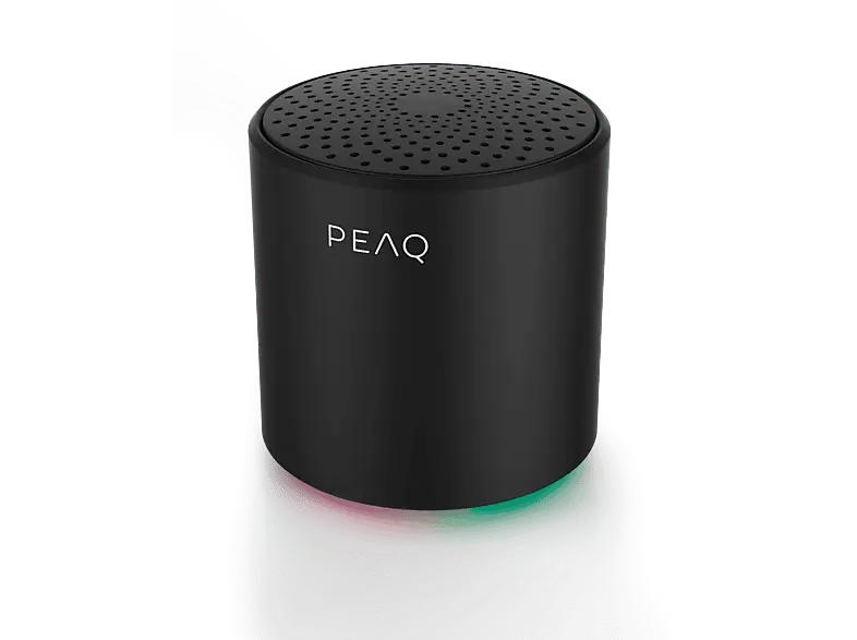 Peaq PPA 102 Bluetooth Lautsprecher, schwarz; Bluetooth Laufsprecher