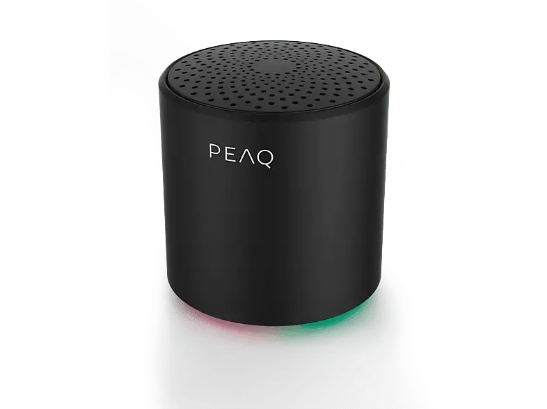 Peaq PPA 102 Bluetooth Lautsprecher, schwarz; Bluetooth Laufsprecher