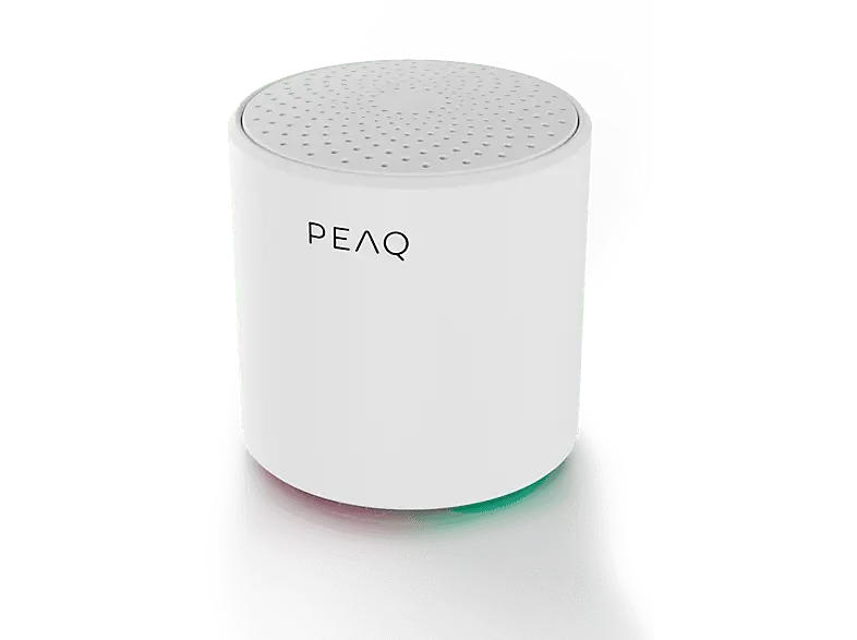 Peaq PPA 102 Bluetooth Lautsprecher, weiß; Bluetooth Laufsprecher