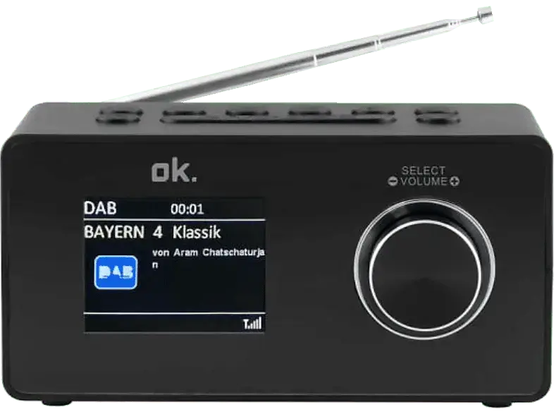 ok. Radiowecker OCR 430-B DAB+