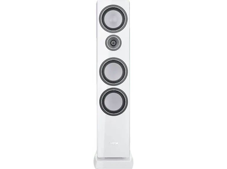 Canton Vento 80 Standlautsprecher (Stück), 3-Wege Bassreflex, weiß high gloss