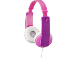 JVC Kinder Kopfhörer On-Ear HA-KD7-E, pink