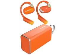OneOdio OpenRock X Open-Ear Air Conduction Sport Earbuds, Orange; True Wireless Kopfhörer