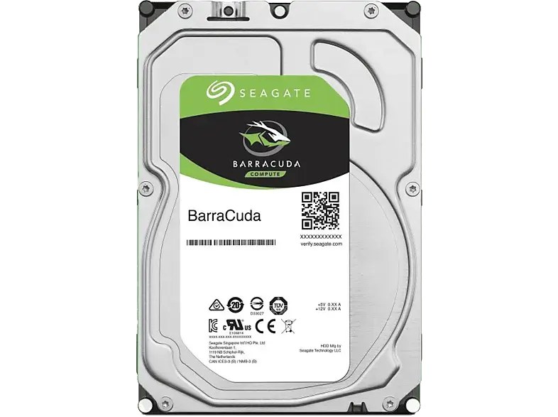 SEAGATE Festplatte Barracuda Compute HDD 8TB, SATA 6Gb/s, intern (ST8000DMA04)