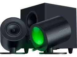 RAZER Nommo V2 Full-Range-2.1, RAZER, BT 5.3, Chroma RGB, Schwarz; Gaming Lautsprecher