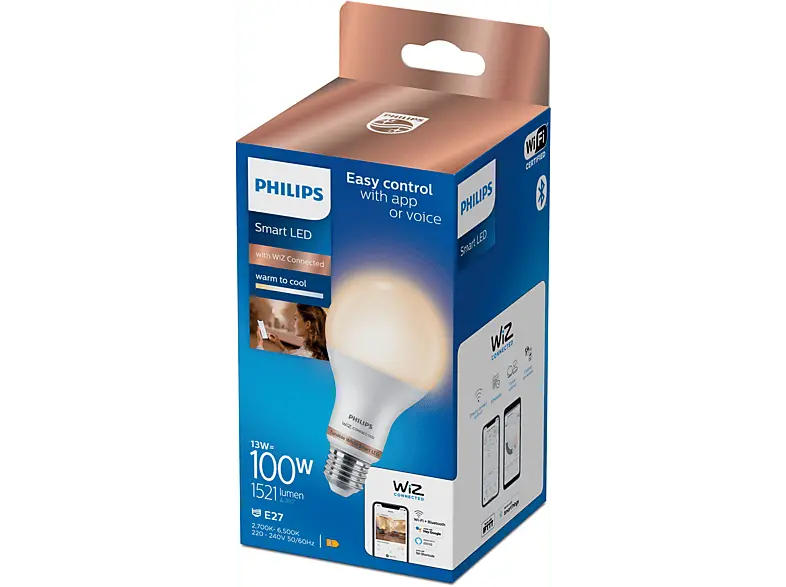 Philips Smarte LED Lampe A67 E27; Leuchtmittel