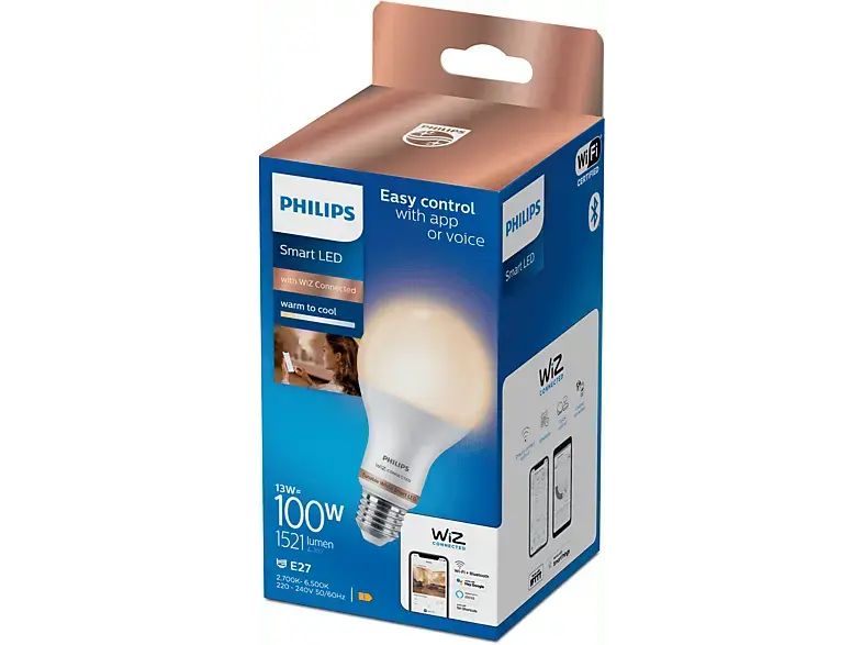 Philips Smarte LED Lampe A67 E27; Leuchtmittel