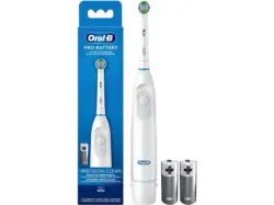 Oral-B Pro Battery Precision Clean, batteriebetriebene Elektrische Zahnbürste Weiß