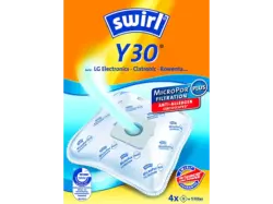 Swirl 1-7025-30 SFB Y 30/5 VV Micropor Staubsaugerbeutel 4 Stück, passend für: Dirt Devil, ETA, Waves