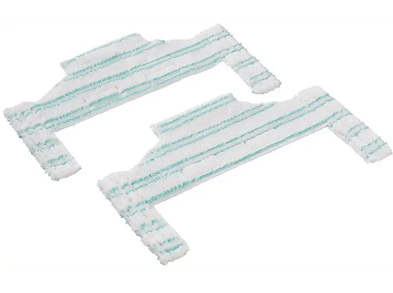 Leifheit 11936 Wischpads für Eckengleiter Akku-Saugwischer Regulus Aqua PowerVac Pro; Wischbezug