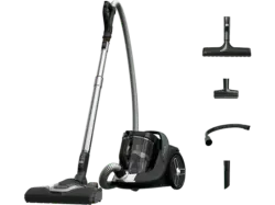 Rowenta RO 7C71 Green Force Cyclonic Effitech®+ Staubsauger ohne Beutel (66 dB(A), maximale Leistung: 500 Watt, Grün Aluminium)