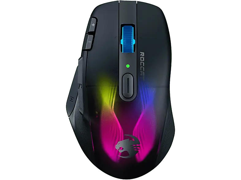 ROCCat Gaming Maus Kone XP Air, USB/Bluetooth, 19000 dpi, 1000Hz , RGB-LED, Ash Black