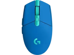 LOGITECH G G305 Lightspeed Kabellose Gaming Maus, Batterielebensdauer von 250 Stunden, Blau