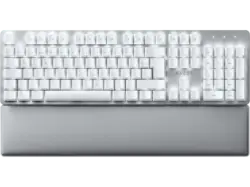 RAZER Gaming Tastatur Pro Type Ultra, USB-C/Bluetooth, Mechanischer Gelb Switch, qwertz, Weiß