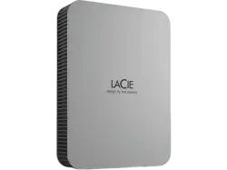 LACIE 5TB Festplatte extern Mobile Drive V2 Moon Silver, USB-C 3.0, silber