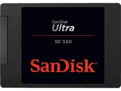 SandISK 500GB SSD Festplatte Ultra 3D, SATA 6, Intern, 2.5 Zoll, R560/W510 MB/s