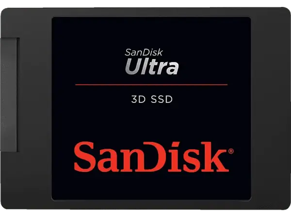 SANDISK 500GB SSD Festplatte Ultra 3D, SATA 6, Intern, 2.5 Zoll, R560/W510 MB/s