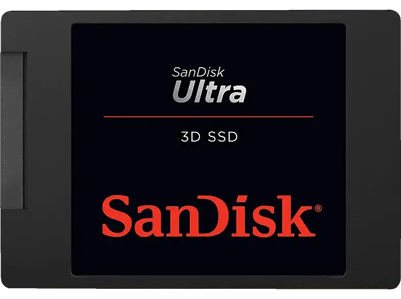 SandISK 500GB SSD Festplatte Ultra 3D, SATA 6, Intern, 2.5 Zoll, R560/W510 MB/s