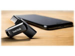 MediaMarkt SandISK 512 GB Ultra Dual Drive Go USB-Stick, USB-C/A 3.2 Gen1, R400 M/s, Schwarz - bis 22.01.2025