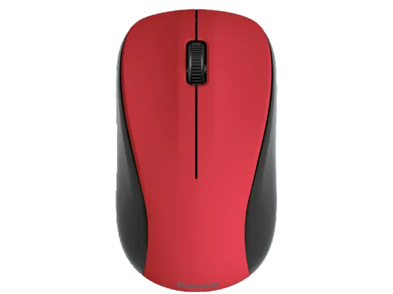 HAMA Maus MW-300 V2, Kabellos, USB-Empfänger, 1200dpi, Rot