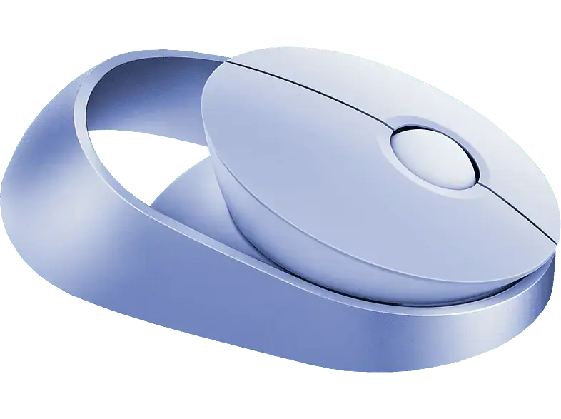 RAPOO Maus Ralemo Air1, Bluetooth, 1600 dpi, 3-Tasten, USB 3.0, Violett