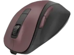 HAMA MW-500 Recharge Maus, Kabellos, 1600 DPI, 2.4 GHz USB, Bordeaux