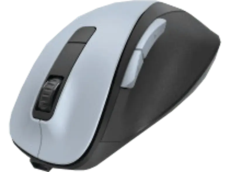 HAMA MW-500 Recharge Maus, Kabellos, 1600 DPI, 2.4 GHz USB, Polarblau