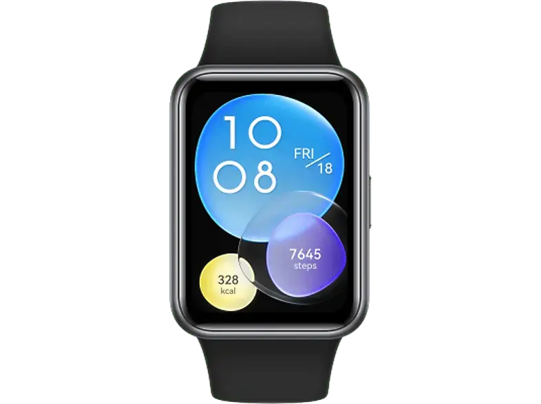 Huawei Watch Fit 2 Silikonarmband Midnight Black; Smartwatch