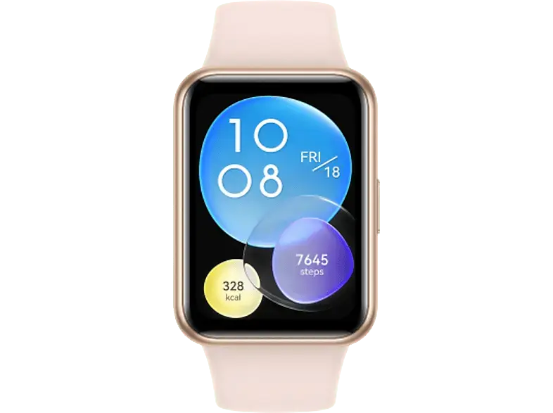 Huawei Watch Fit 2 Silikonarmband Sakura Pink; Smartwatch
