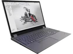 LENOVO ThinkPad P16 G2 Notebook for Business 16 Zoll, wquxga, Intel® Core™ i9-13980HX, 64 GB RAM, Windows 11 Pro (32 bit), GeForce RTX™ A4500, Storm Grey